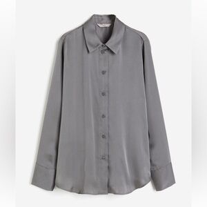 Must Go‼️ NWOT H&M Pointed Collar Shirt. Read Description Carefully 👇